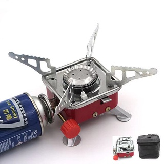 Bếp ga mini du lịch dã ngoại dạng gấp gọn cao cấp, bếp mini đa năng nhỏ gọn cắm trại tiện lơi-TẶNG KÈM TÚI ĐỰNG | TP005