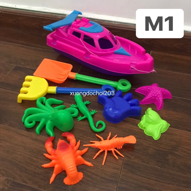 [Nhiều mẫu][Hàng VN] Túi đồ chơi  xúc cát cho các bé chơi tại công viên hoặc đi bãi biển ca nô