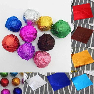 ✿✿✿Giấy Bạc Bọc Kẹo Socola 10*10cm (Tập 100 chiếc)✿✿✿