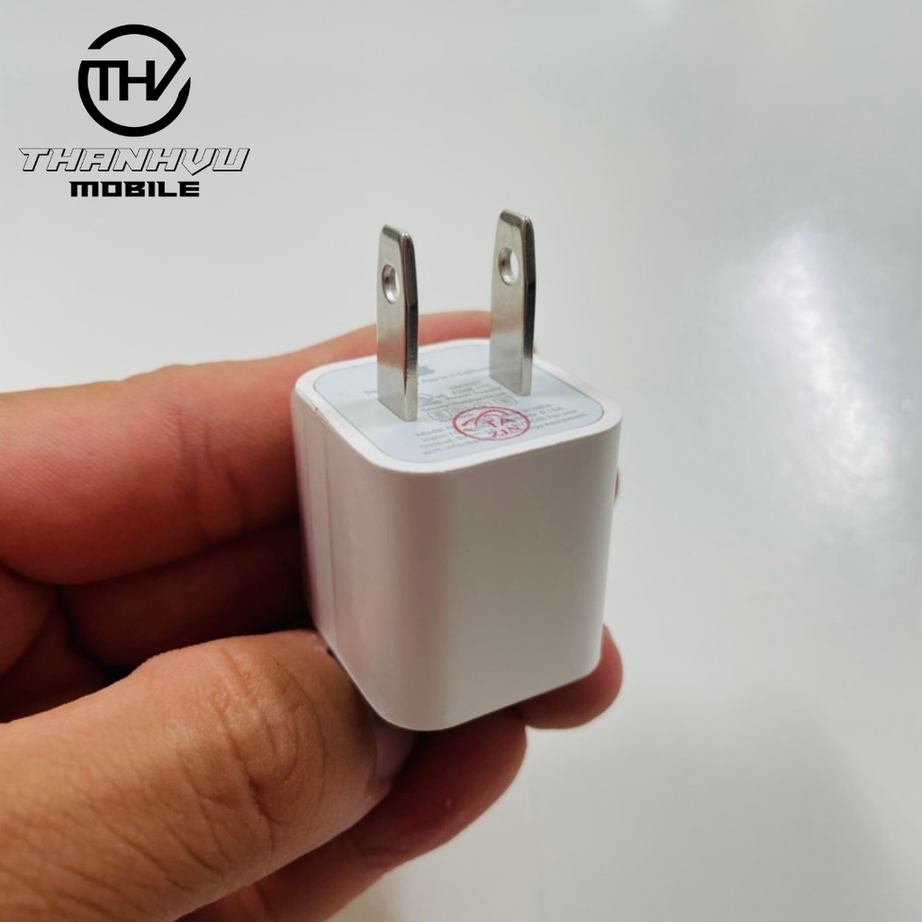 Củ Sạc IP 1A Chính Hãng  Phù Hợp Với Các Dòng IP 5/6/6S/7/7P/8/8P/X/Xr/XS/XSMax11/11Pro/11ProMax/12/13