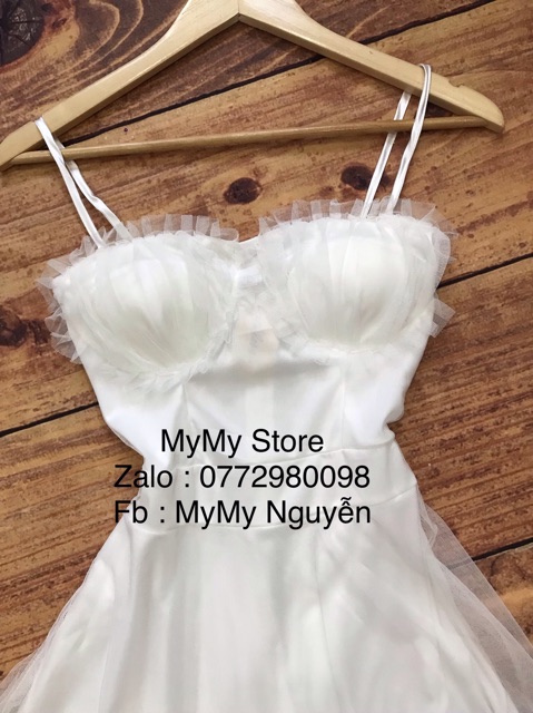 Đầm maxi lụa hoa tay dài đi biển siêu xinh TRIPBLE T DRESS - size M/L - MS72V