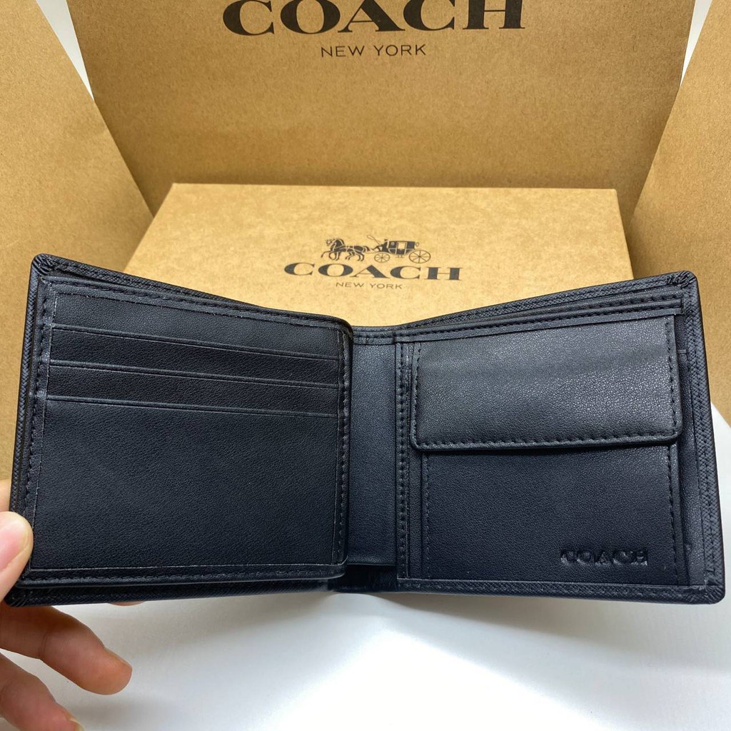 Ví Coach/F74771/Ví Đựng Thẻ/Thẻ/Hai @-@%