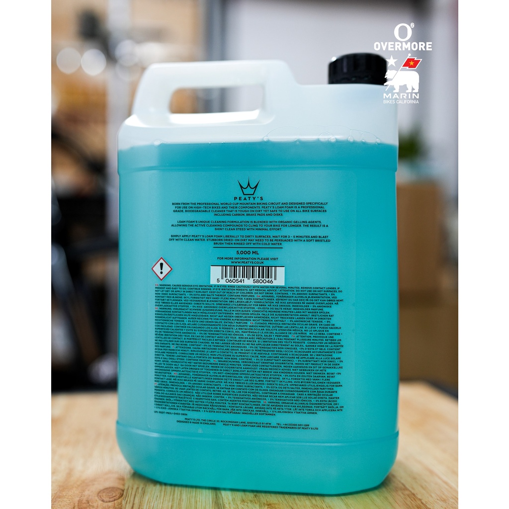 Dung dịch tẩy rửa và vệ sinh xe đạp PEATY'S- PEATY’S LOAM FOAM