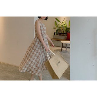 Váy yếm kẻ 7409 VB06 1994closet