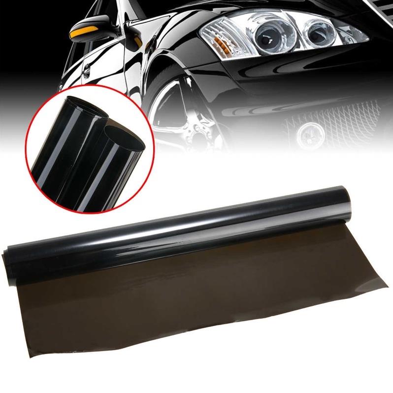 Decal 3M đen khói dán đèn pha Oto, xe máy. Siêu dai, chống xước, 3 lớp. .