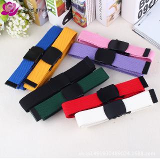 Dây thắt lưng vải canvas thời trang Hàn Quốc cho nữ