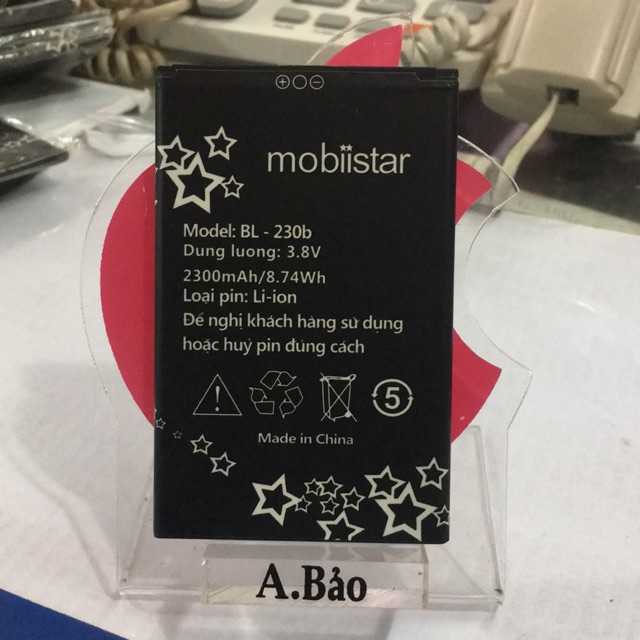 Pin Mobiistar Lai Yuna 1 ( mã:BL-230b) cao cấp