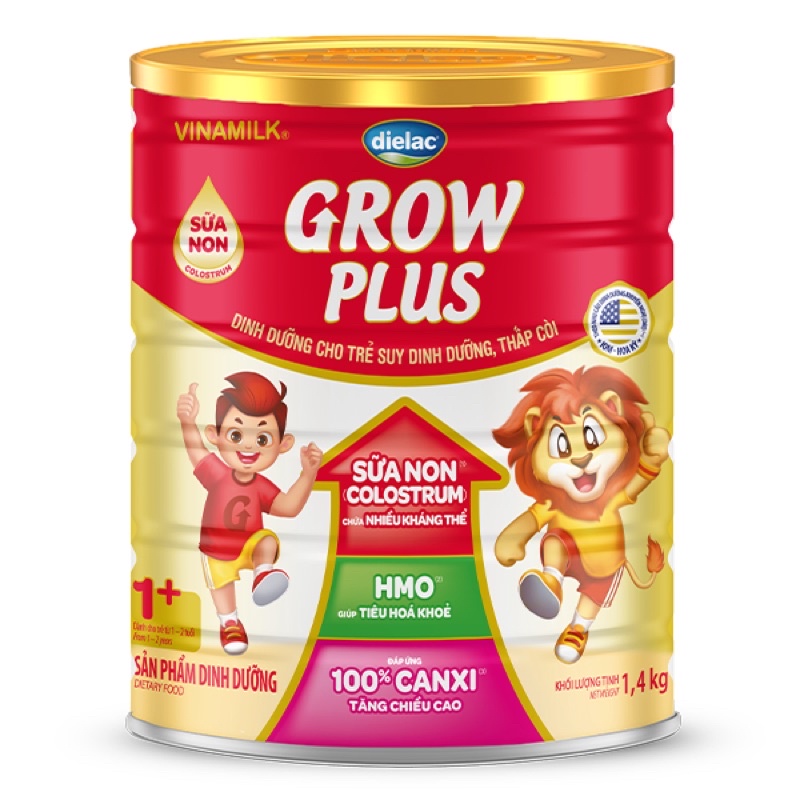 {Sale}Growplus Sữa Non 2+ Vinamilk (1400gr)