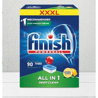 Viên rửa bát Finish All in One 90 viên + Tặng que thử nước cứng