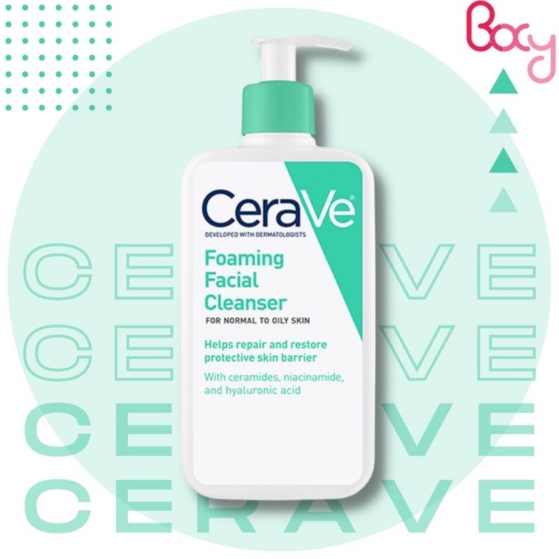 Sữa rửa mặt cerave da dầu