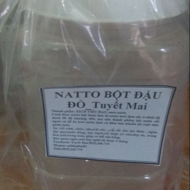 NATTO BỘT ĐẬU ĐỎ TM
