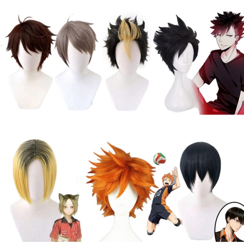 Nhiều mẫu - Wig/tóc giả Kenma Kozume/Hinata/Kageyama/Oikawa/Nishinoya/- Haikyuu