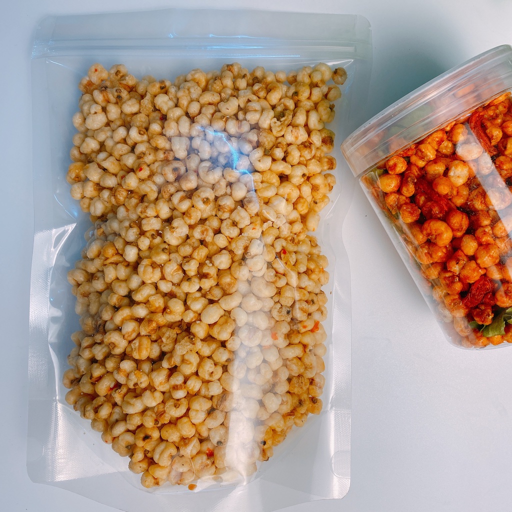 Bắp rim khô lá chanh - ngô cay giòn rum vị đặc biệt túi 500g | BigBuy360 - bigbuy360.vn