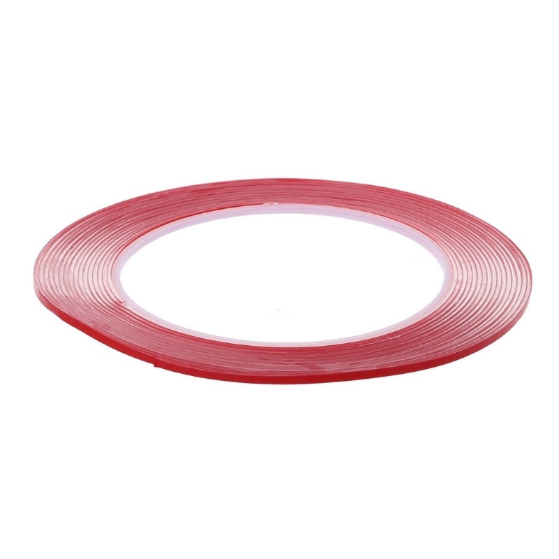 Cuộn Băng Keo Hai Mặt Trong Suốt Bằng Acrylic 5M Chống Nước Không Để Lại Dấu Vết