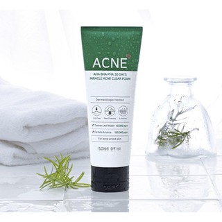 Sữa rửa mặt giảm mụn Some By Mi AHA- BHA-PHA 30 Days Miracle Ance Clear Foam
