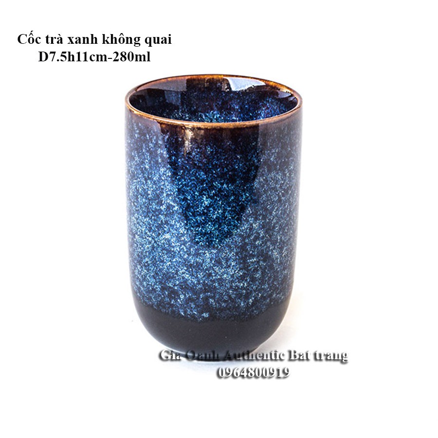 Cốc uống trà nhiều kiểu dáng OANH GIA AUTHENTIC BAT TRANG - Men hỏa biến cao cấp