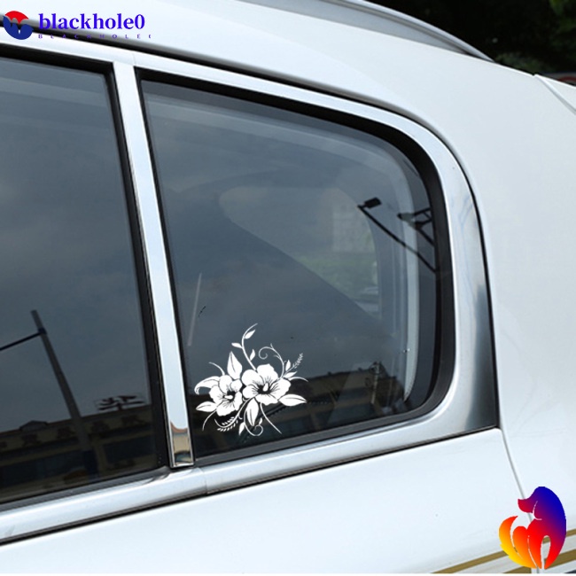 Miếng dán phản quang hình hoa trang trí xe hơi