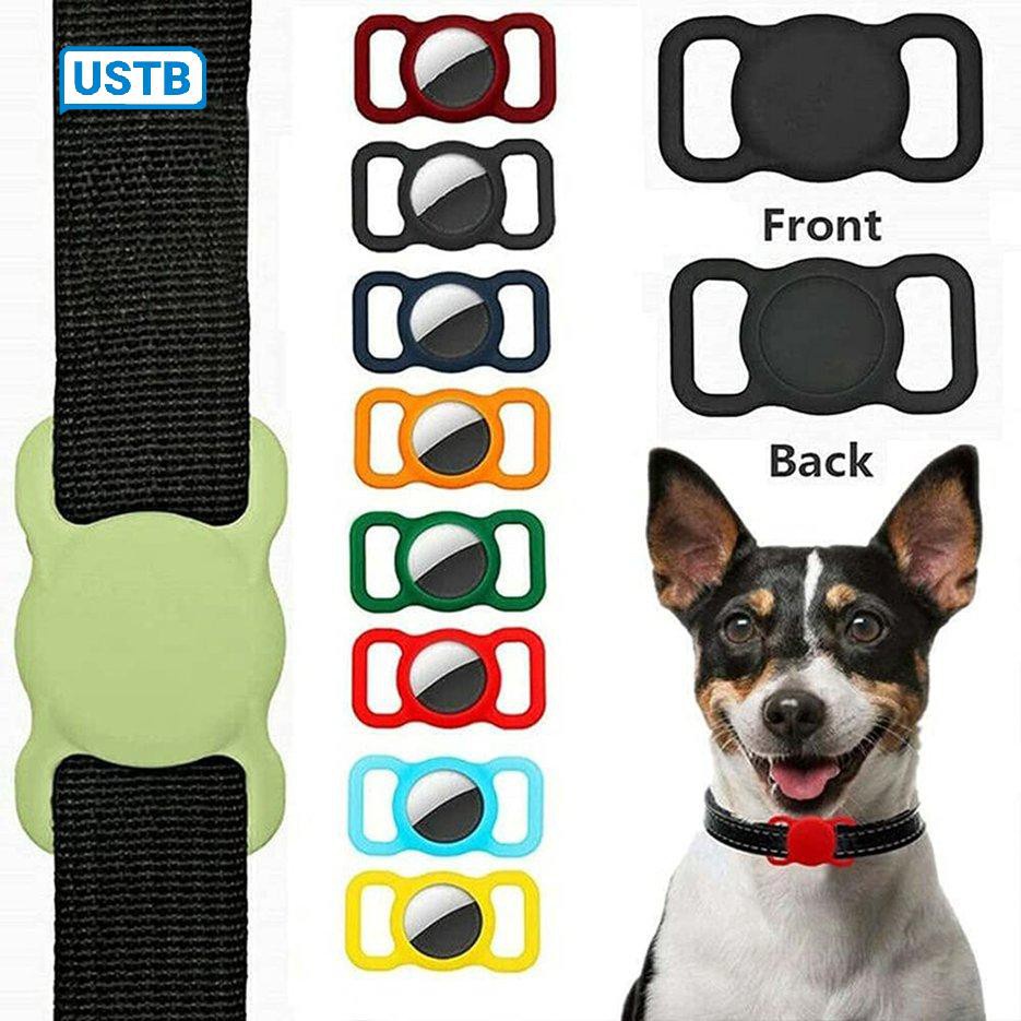 Airtag Tracker GPS Pet Silicone Case / khóa Tracker bảo vệ Trường hợp / Luminous