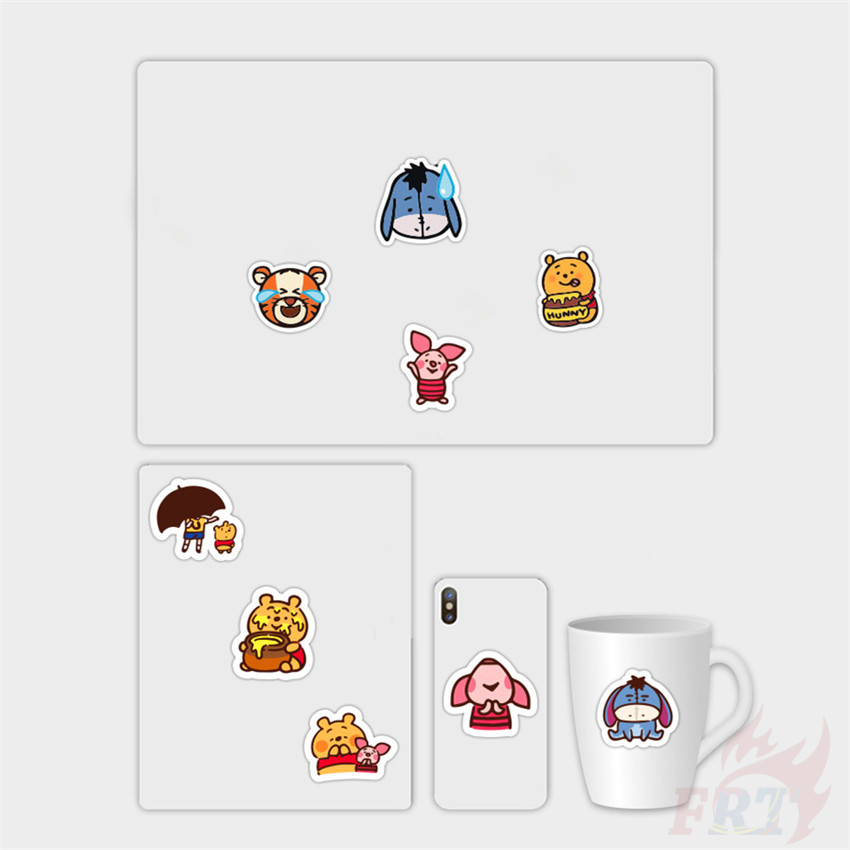 ❉ Pooh Bear Series 02 - Disney Cartoon Stickers ❉ 50Pcs/Set DIY Luggage Laptop Skateboard Doodle Decals Stickers