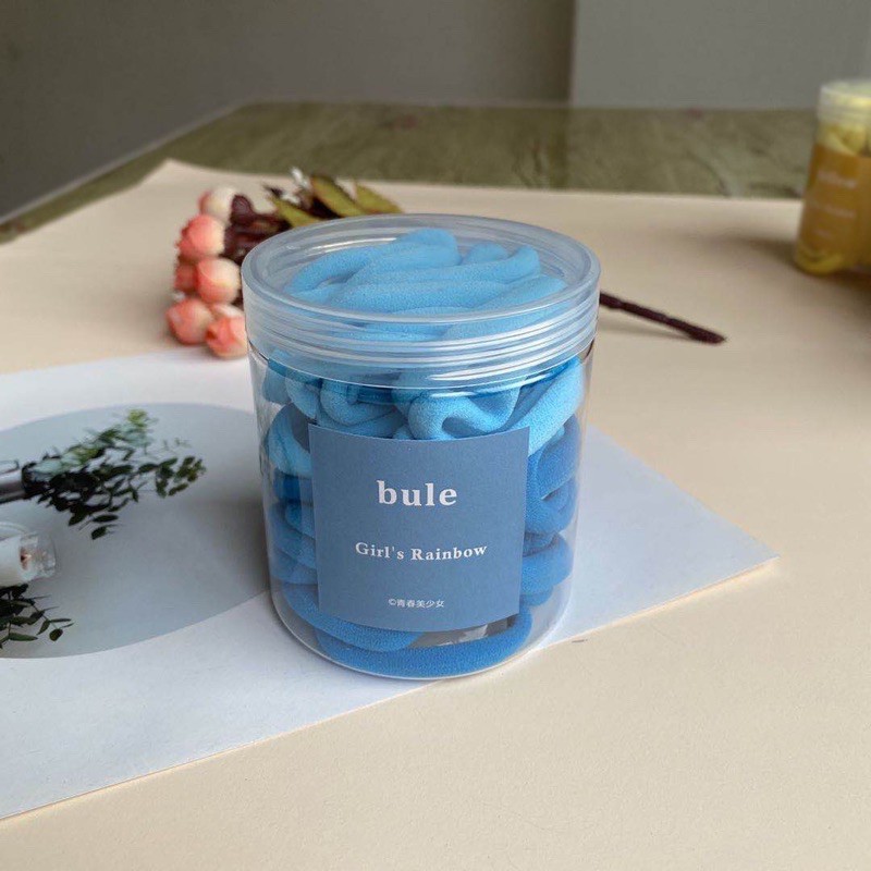 Hộp chun buộc tóc co dãn, dễ thương thời trang