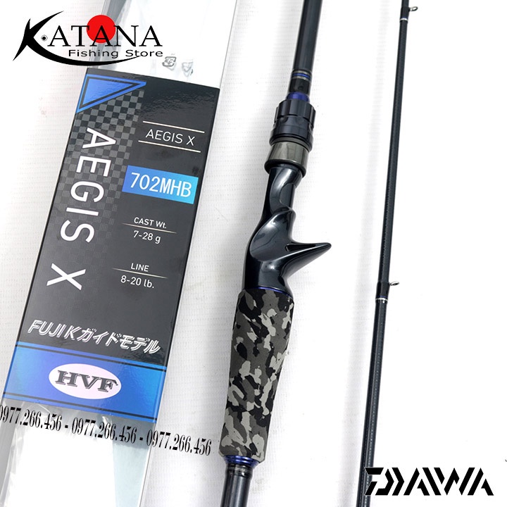 Cần Câu Lure DAIWA AEGIS X - Máy Đứng. Máy Ngang