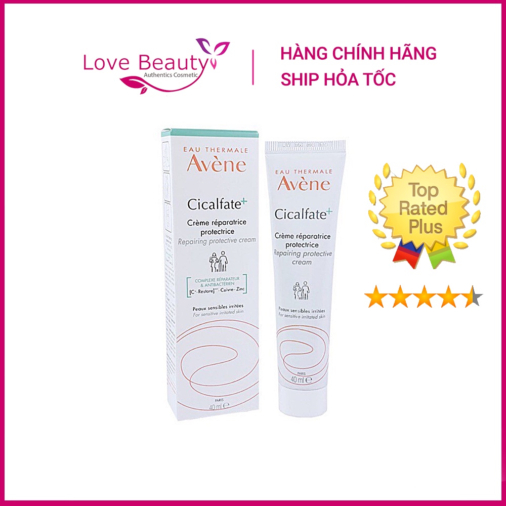 Kem liền sẹo, phục hồi da Avene Cicalfate+ Repairing Protective Cream