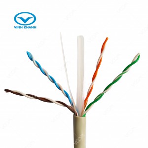 Cáp Mạng CAT 6 VCOM 100 % Đồng Nguyên Chất BẤM SẴN 2 ĐẦU 10m 15m 20m 25m 30m 35m 40m 45m 50m