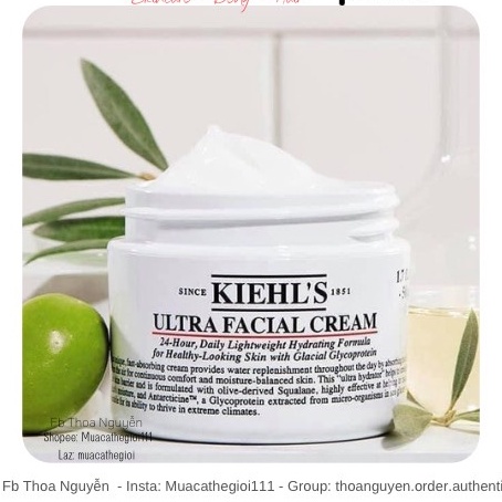 Kem dưỡng ẩm siêu cấp K - Ultra Facial Cream