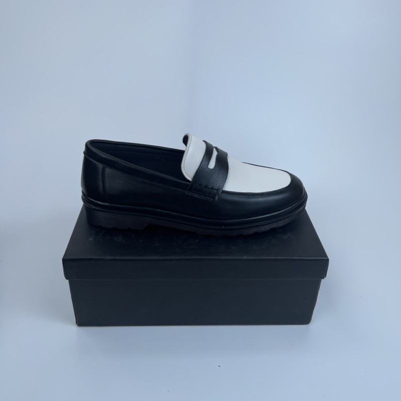 Giày lười nam cao cấp - Giày Penny loafer da bò nguyên tấm - Giúp tăng chiều cao 4cm cho nam - Bảo hành nổ da 12 tháng