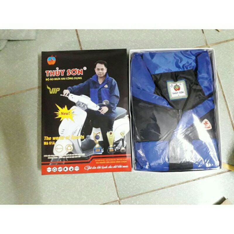 Bộ quần áo mưa chính hãng công ty Thủy Sơn 2 lớp 2 tác dụng size M-3xl mẫu mã mới