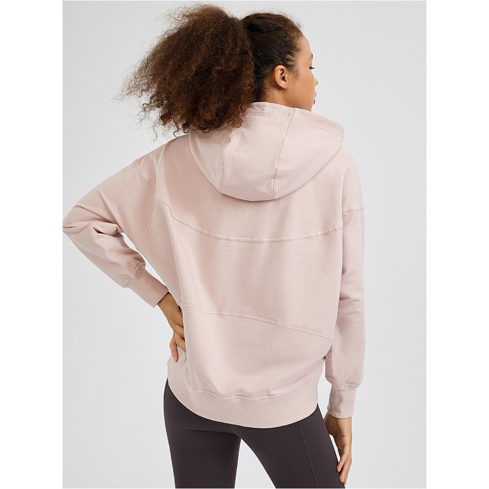 Áo hoodie thể thao Lululemon Fall In Place dài tay - Áo tập thể thao Lulu không logo