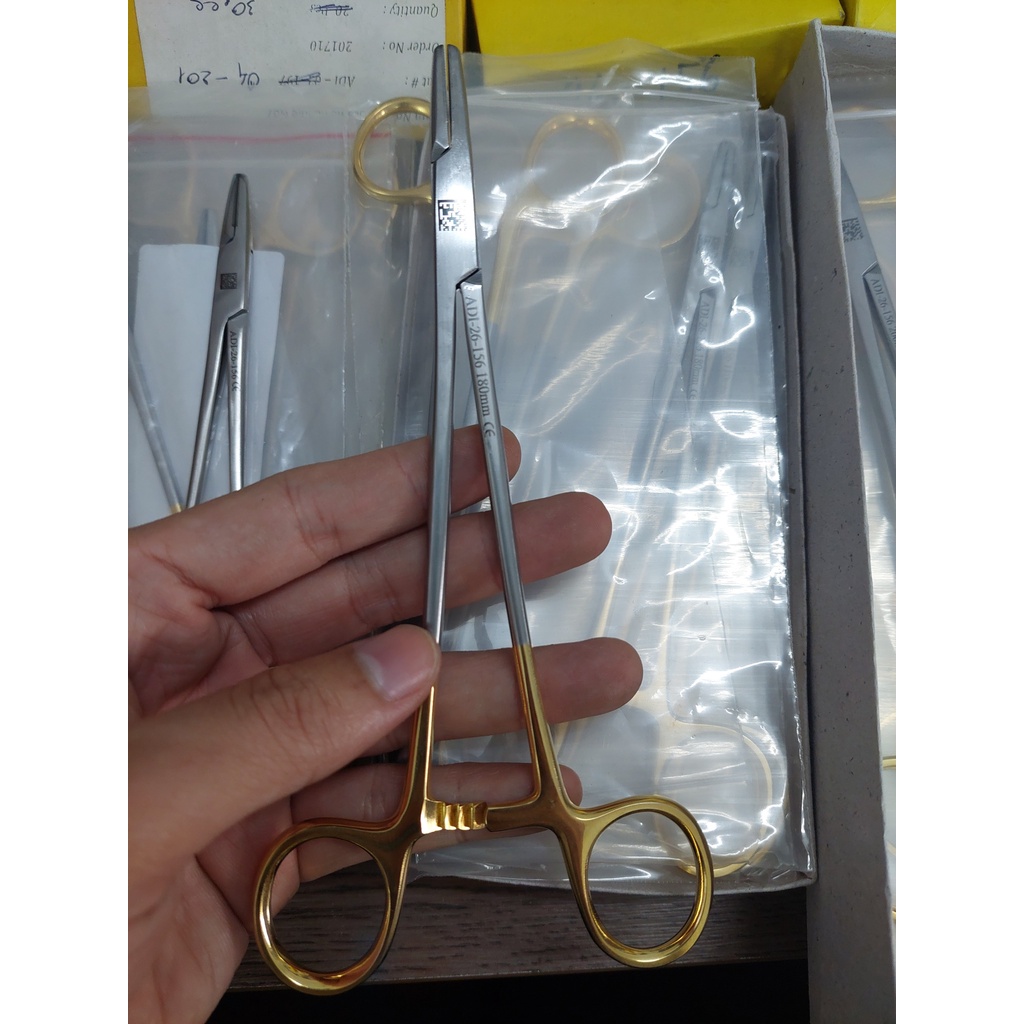 Kẹp kim Mayo-Hegar ngàm TC NHIỀU KÍCH CỠ HÀNG CHÍNH HÃNG 100%