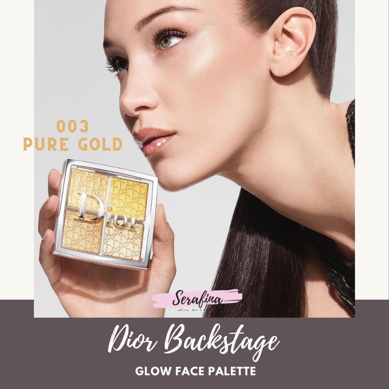 💠 Phấn Highlight và Má hồng 4 ô Dior Back Stage Glow Face Palette HighLight & Blush 10g Full box | BigBuy360 - bigbuy360.vn
