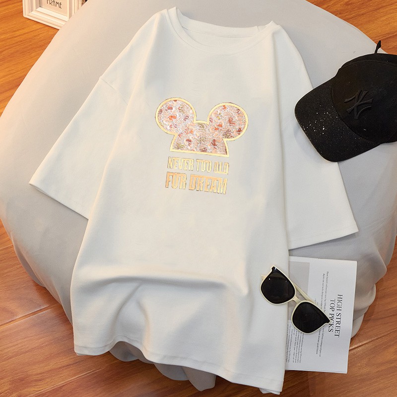 NRVP Áo Thun Tay Ngắn Thời Trang Hè 2021 Cho Nữ