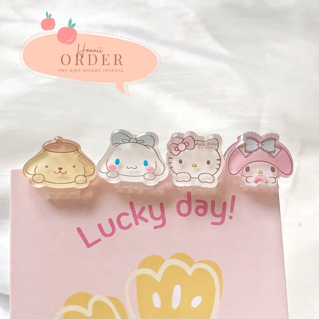 Kẹp tóc sanrio Cinnamoroll size mini