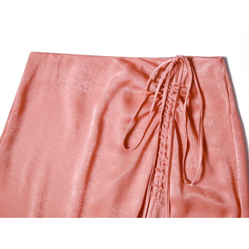 👉🏻 Chân váy dây rút satin F-21 xuất xịn | BigBuy360 - bigbuy360.vn