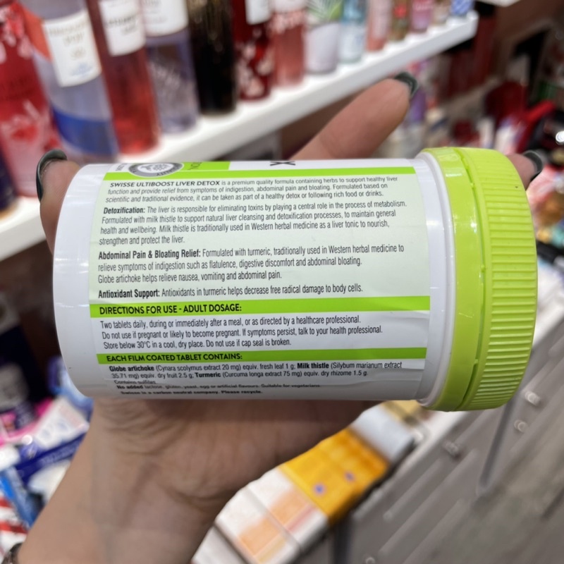 Viên Uống Hỗ Trợ Thải Độc Gan Swisse Liver Detox (Úc)