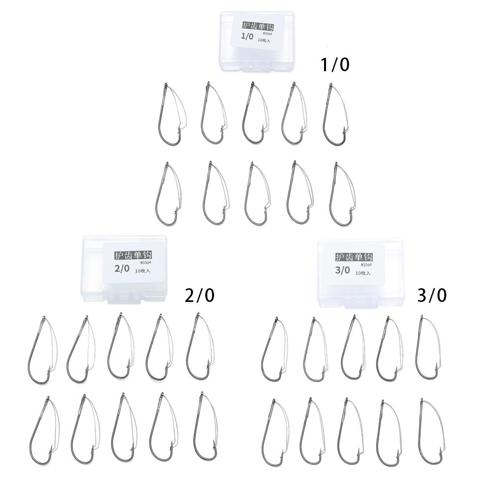 Bộ 10 Móc Câu Cá Mùa Đông Bền Bỉ Tiện Dụng