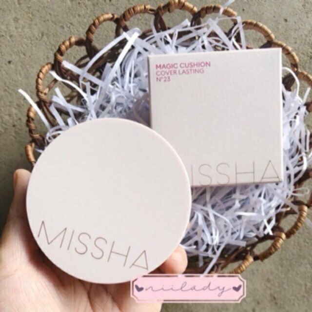 Phấn nước Misha hồng(misha Magic Cushion lasting)