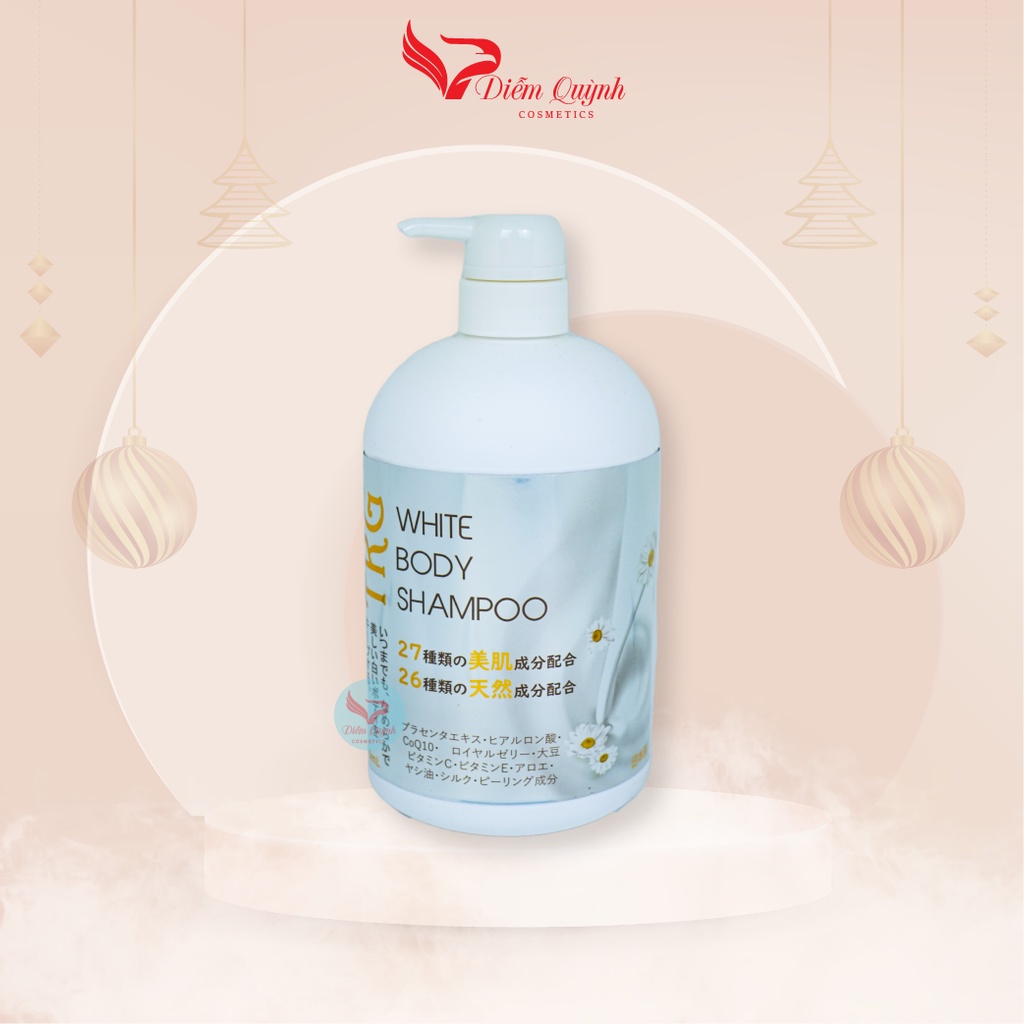 Sữa tắm trắng da cao cấp TKG White Body Shampoo Nhật Bản