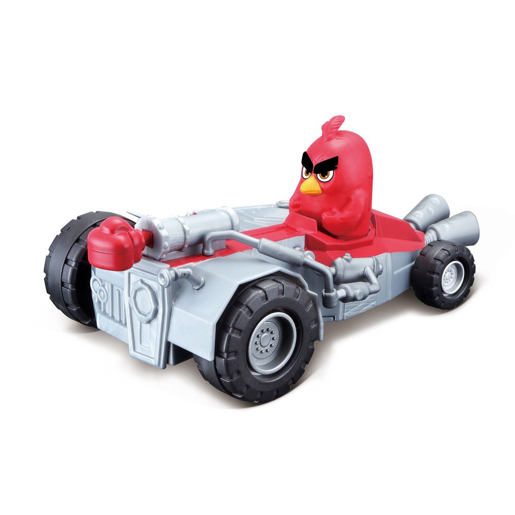 SIÊU XE TỐC ĐỘ CỦA ANH HÙNG RED và Cỗ Xe Pháo Binh Của Vua Lợn LEONARD. Angry Birds Rage Racers - Red