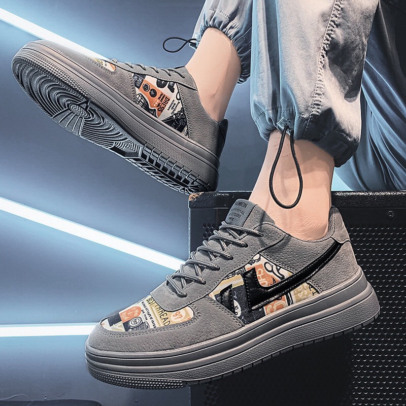 Giày thể thao nam cổ ngắn AIR LOW PRO Shadow Gray 2021 | BigBuy360 - bigbuy360.vn