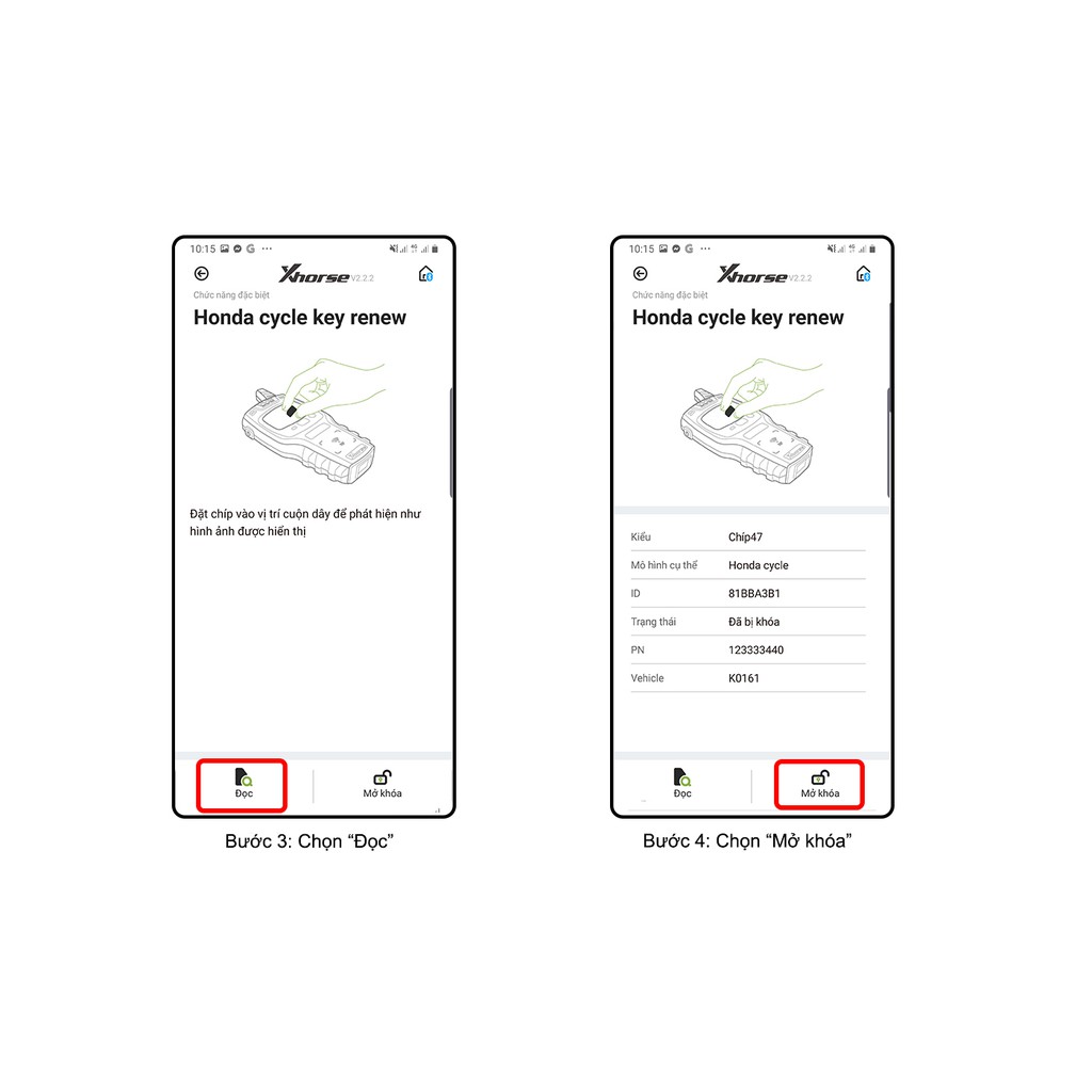 Phiên bản quốc tế  MÁY VVDI MINI TOOL_Chức năng Reset, tạo chìa Smartkey