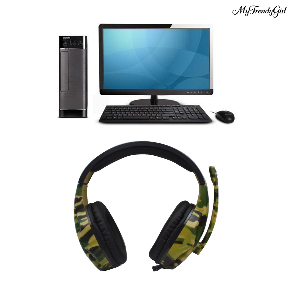 Tai Nghe Chơi Game Có Dây 3.5mm Họa Tiết Rằn Ri Cho Ps4 | BigBuy360 - bigbuy360.vn