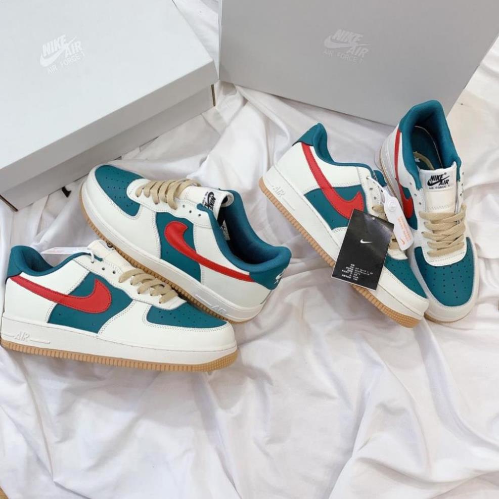 Giày thể thao nike_Guci Giày AF1 GC xanh đỏ nam nữ siêu hot, thời trang 2022