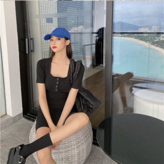 ĐẦM BODY NÚT BẤM (kèm ảnh thật)