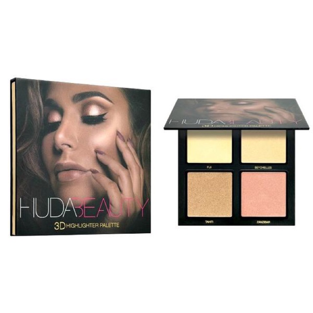 Bảng bắt sáng Huda Beauty 3D Highlighter Palette