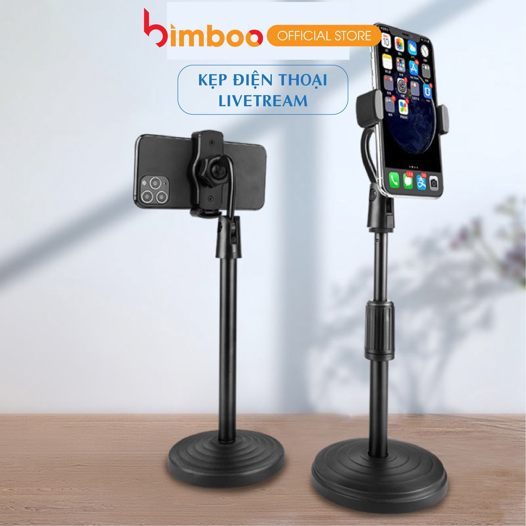 Giá Đỡ Điện Thoại Tự Động, Tripod Điện Thoại BIMBOO 3 Chân Tự Di Chuyển