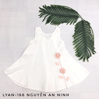 Váy hoa hồng 3D