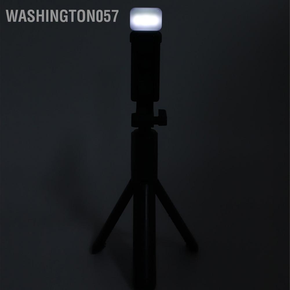 Washington057 Extendable Selfie Stick Tripod with Bluetooth Remote Control for Smart Phone Vlog Shooting